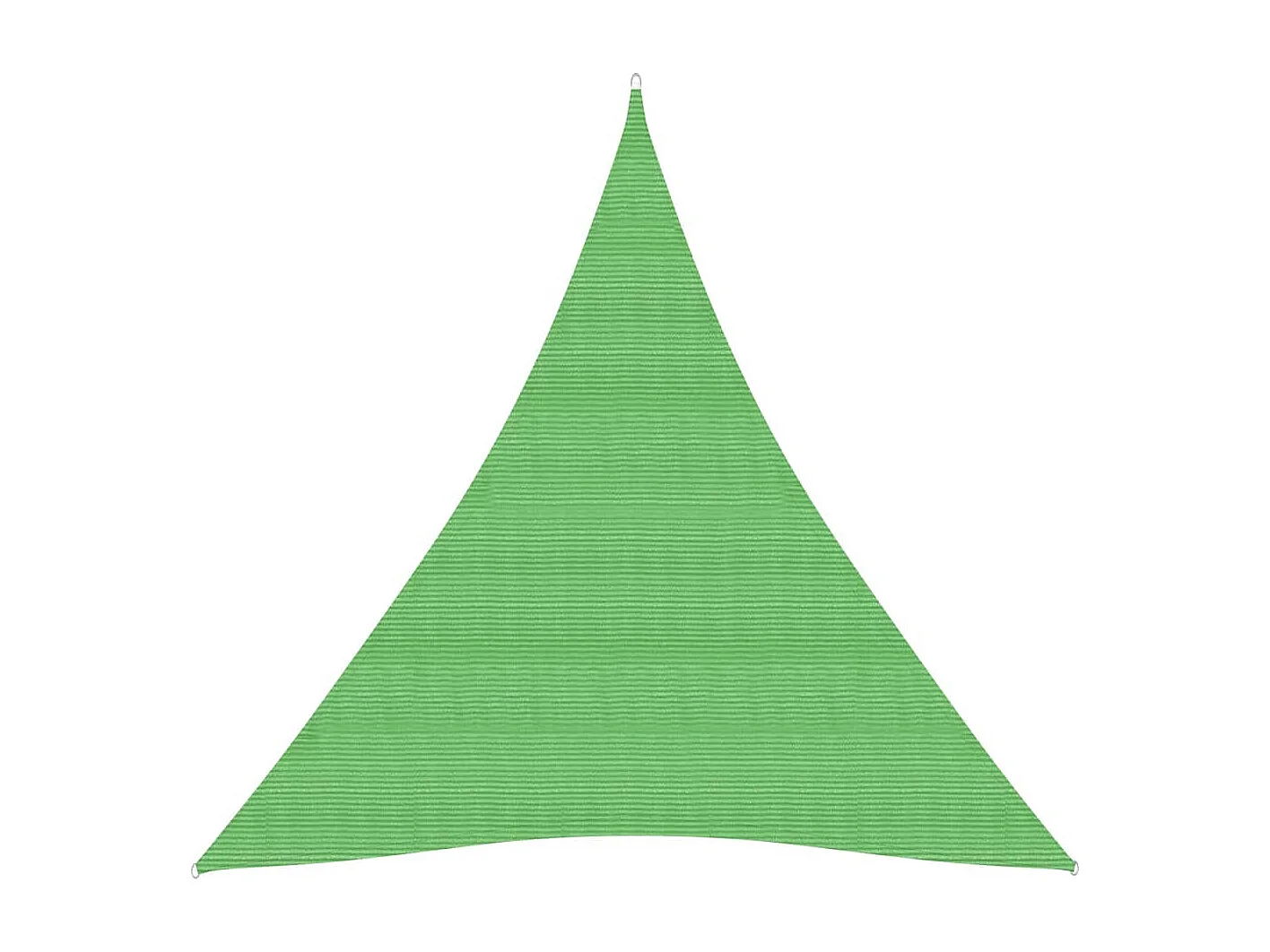 Voile d'ombrage 160 g/m² Vert clair 4x5x5 m PEHD FR35020