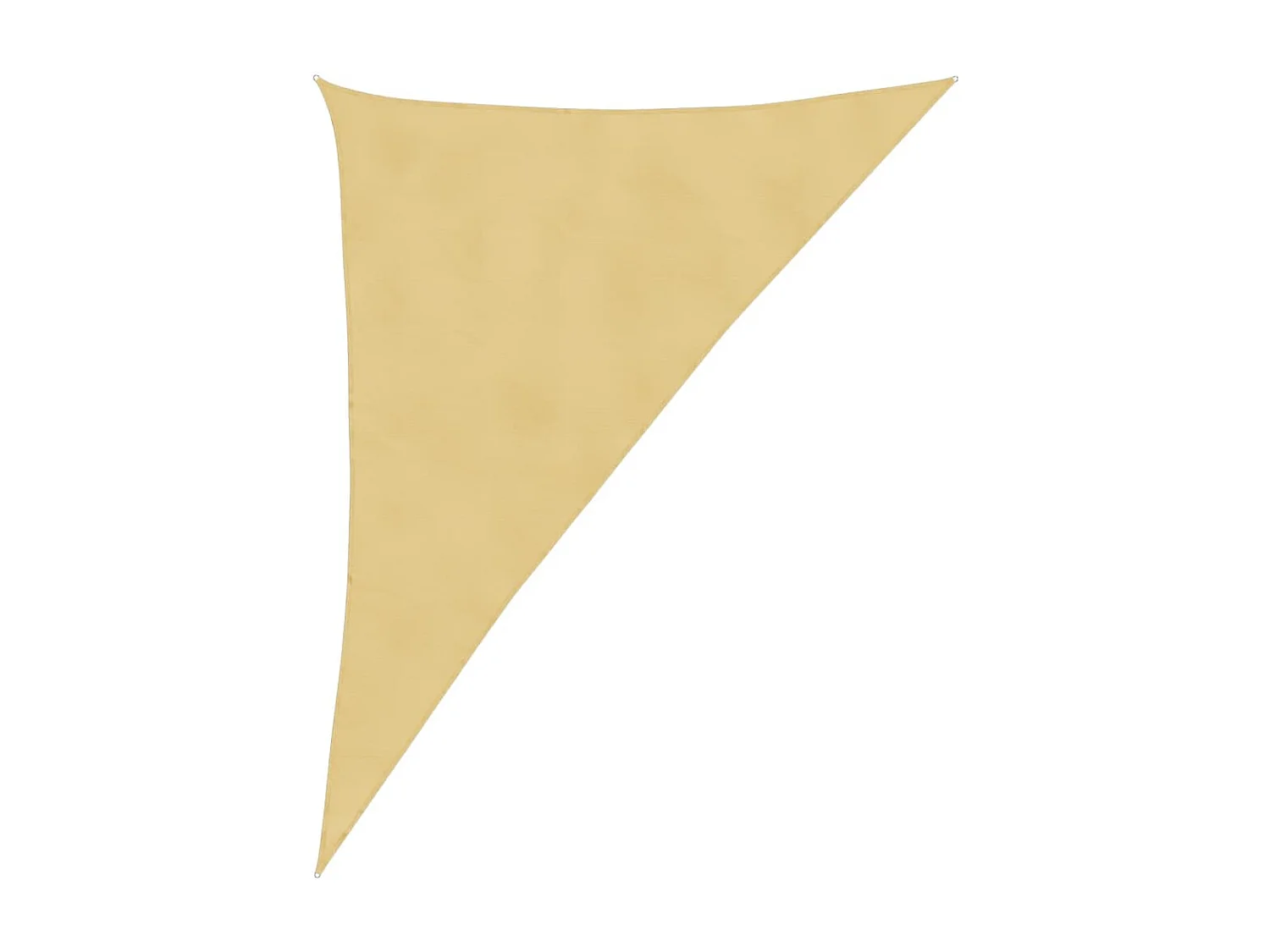 Toldo de vela poliéster oxford 100% arena 4x5x6,4 m ES761738