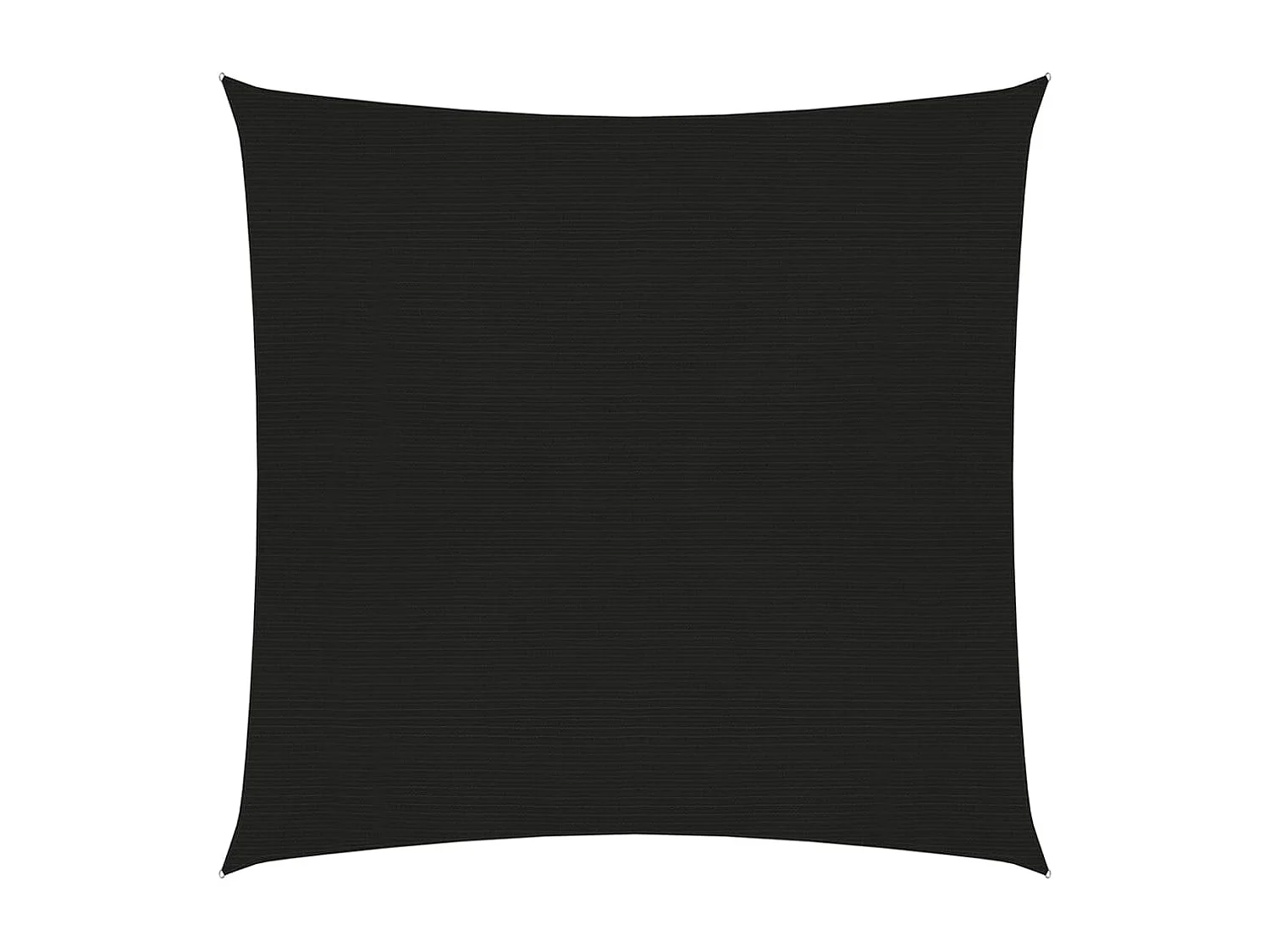 Voile d'ombrage 160 g/m² Noir 2,5x3 m PEHD FR83225
