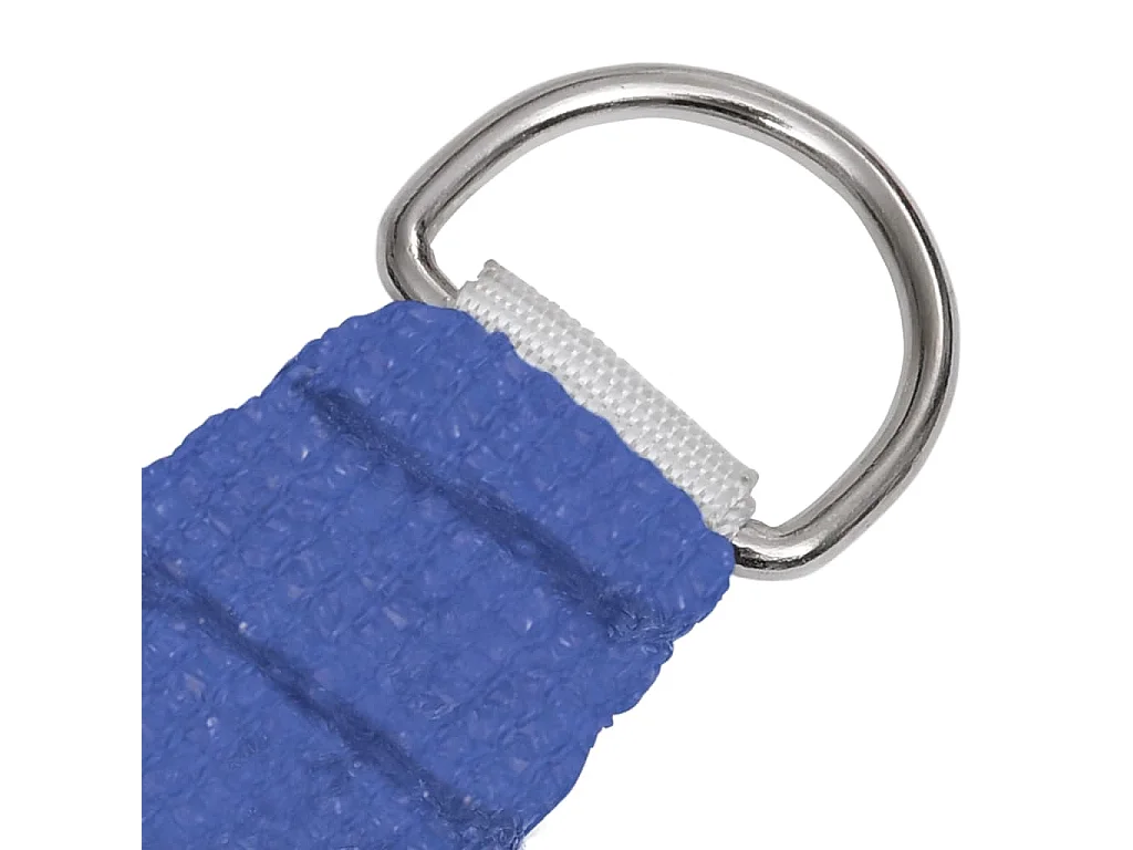 Toldo de vela HDPE azul 160 g/m² 2x5 m ES572266