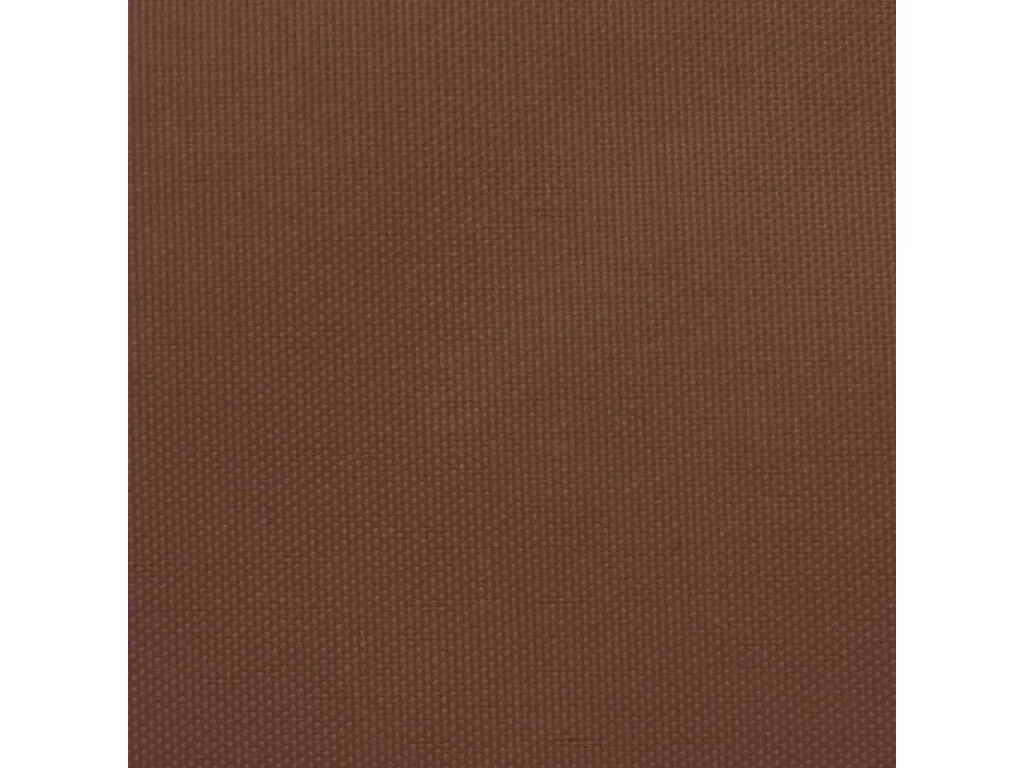 Toldo de vela rectangular tela Oxford terracota 3x5 m ES981997