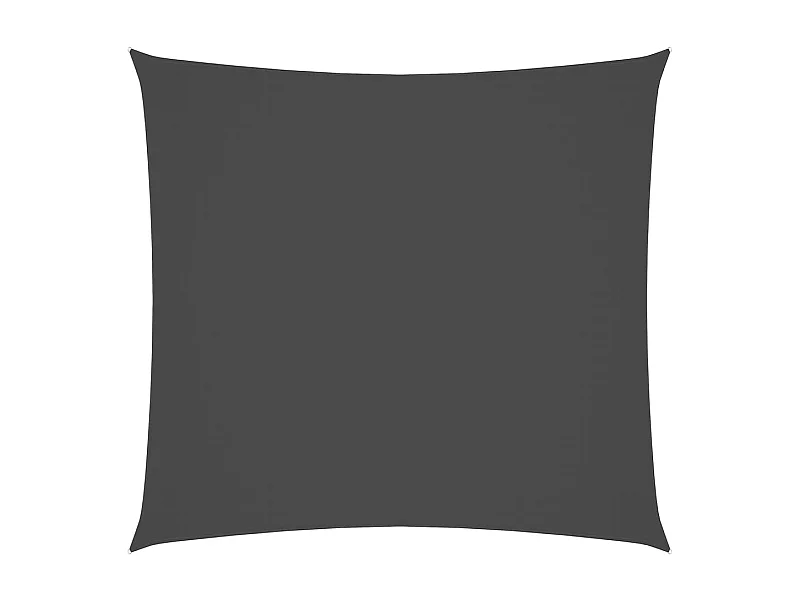 Toldo de vela rectangular tela Oxford gris antracita 2,5x3 m ES193766