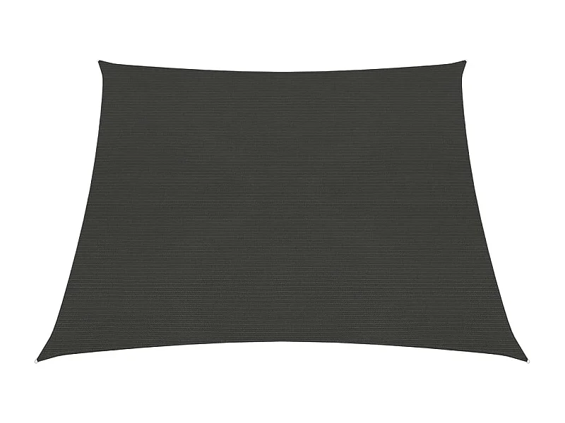 Voile d'ombrage 160 g/m² Anthracite 3/4x3 m PEHD FR23143