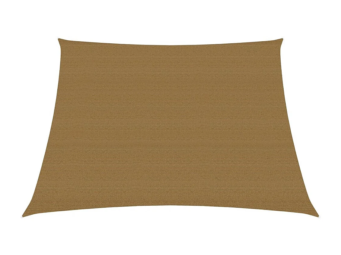 Voile d'ombrage 160 g/m² Taupe 3/4x2 m PEHD FR98107