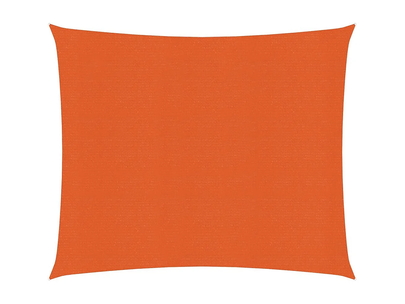 Zonnezeil 160 g/m² 2x2,5 m HDPE oranje BE641386