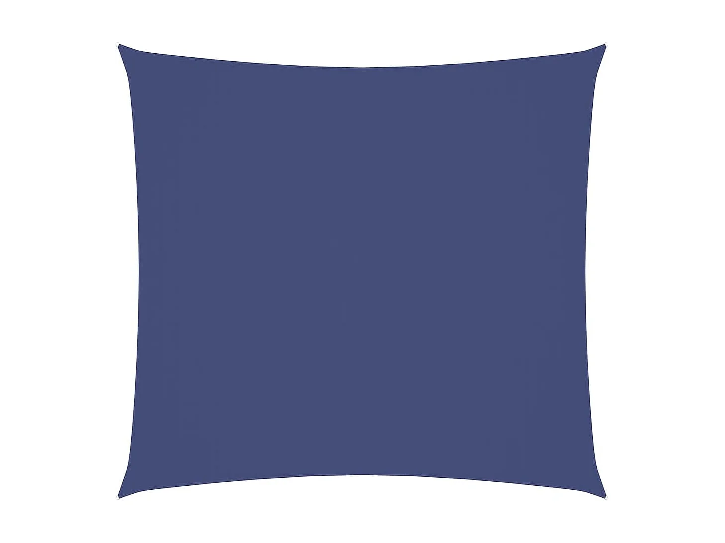 Voile d'ombrage tissu oxford carré 3x3 m bleu FR21387