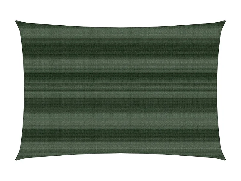 Toldo de vela verde oscuro HDPE 160 g/m² 2,5x3,5 m ES888944