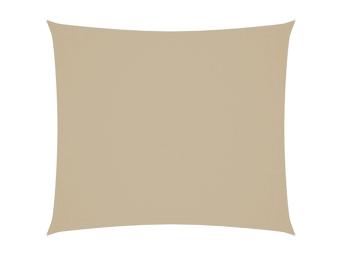 Zonnescherm rechthoekig 2x2,5 m oxford stof beige BE598556