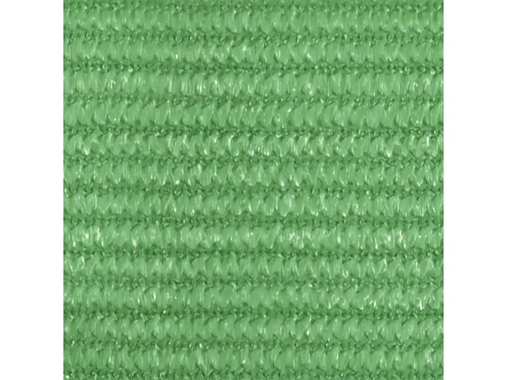 Toldo de vela HDPE verde claro 160 g/m² 3x6 m ES702482