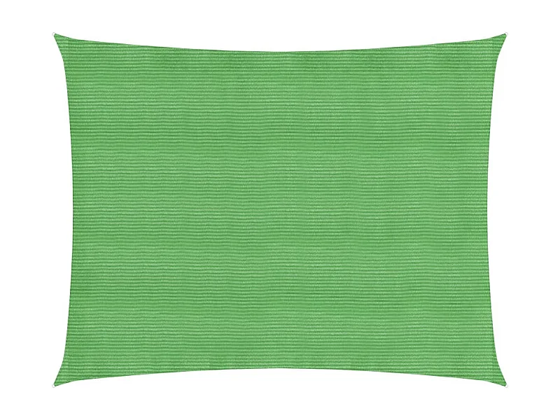 Voile d'ombrage 160 g/m² Vert clair 3,5x4,5 m PEHD FR49731