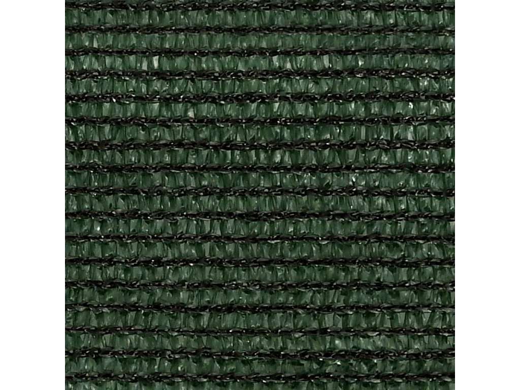 Voile d'ombrage 160 g/m² Vert foncé 3x6 m PEHD FR41254