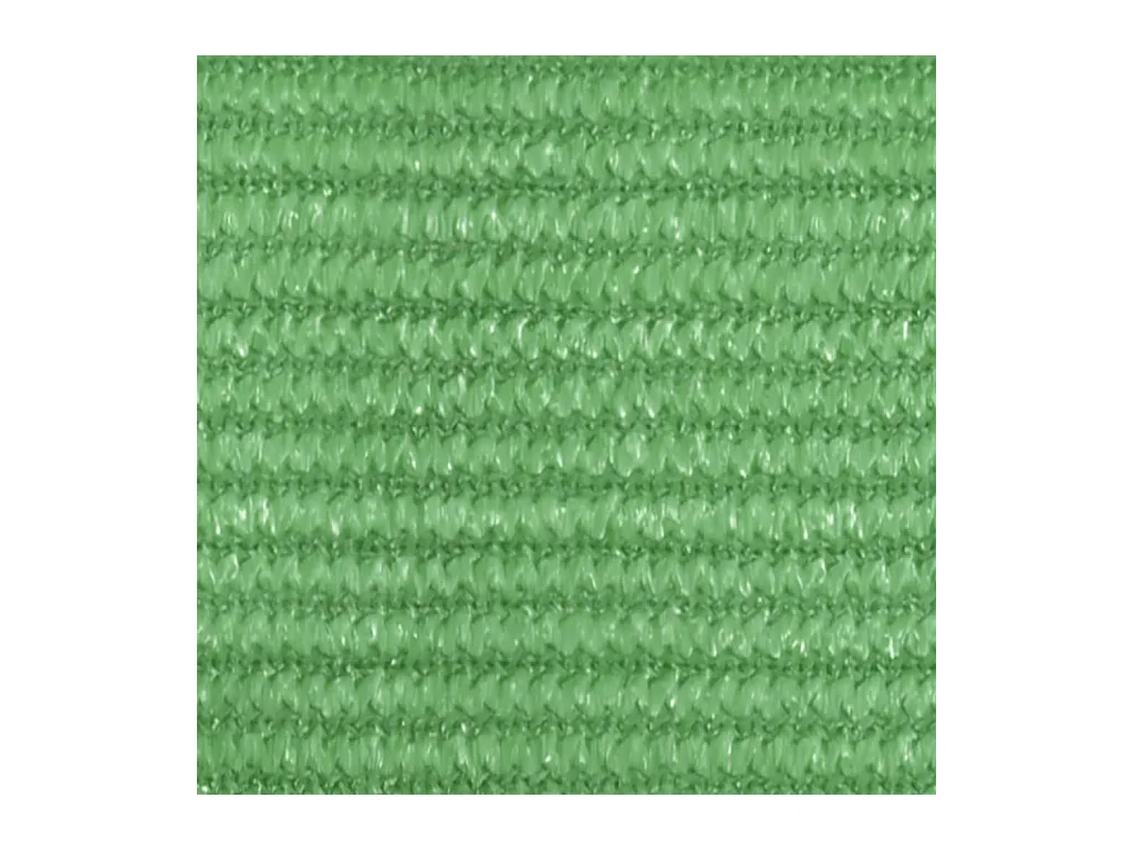 Voile d'ombrage 160 g/m² Vert clair 3,5x5 m PEHD FR17235