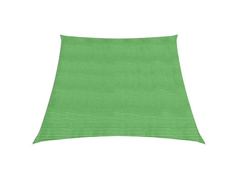 Toldo de vela HDPE verde claro 160 g/m² 4/5x3 m ES226192