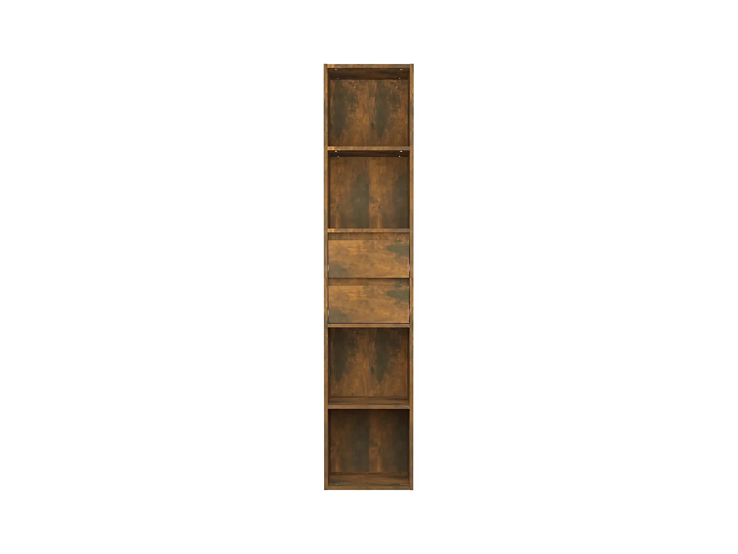 Bibliothèque Chêne fumé 36x30x171 cm Bois d'ingénierie FR39267