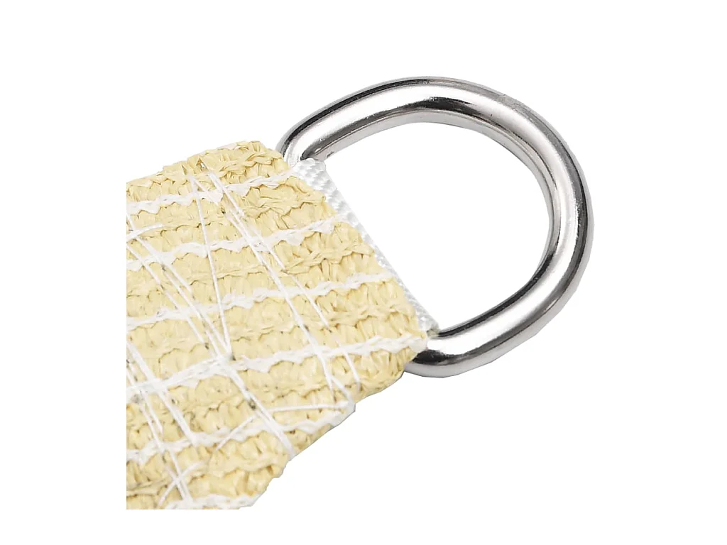 Voile d'ombrage 160 g/m² Beige 2,5x3,5 m PEHD FR82809