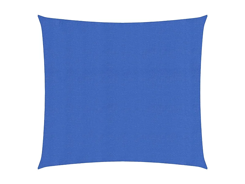Voile d'ombrage 160 g/m² Bleu 2,5x2,5 m PEHD FR89784