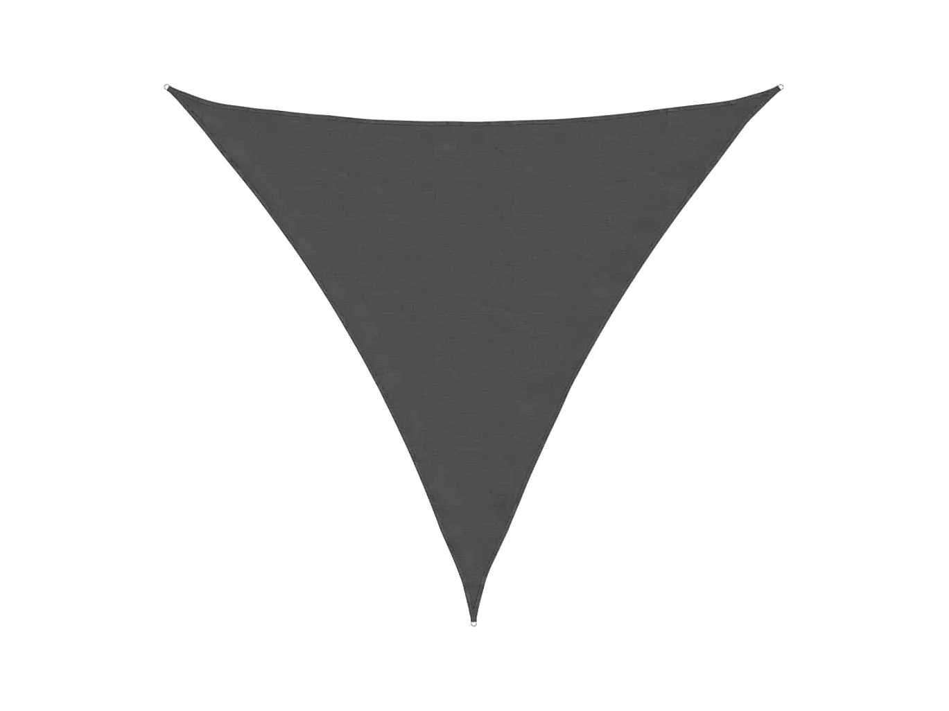 Voile d'ombrage tissu oxford triangulaire 3,6x3,6x3,6 m FR57049