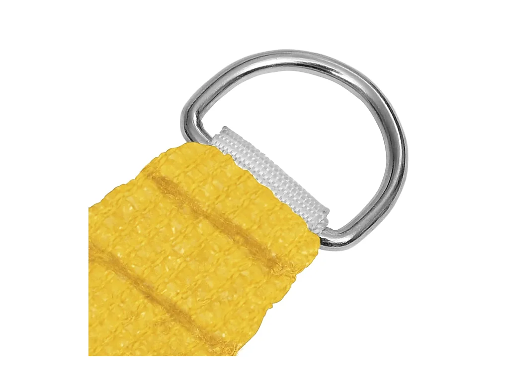 Voile d'ombrage 160 g/m² Jaune 2x5 m PEHD FR26625