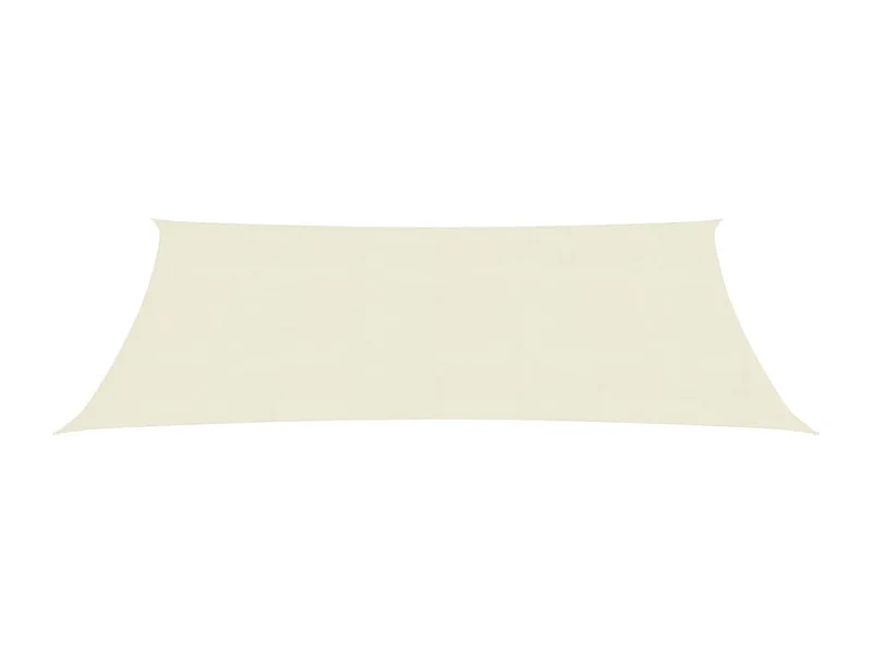 Voile d'ombrage 160 g/m² Crème 5x7 m PEHD FR15012