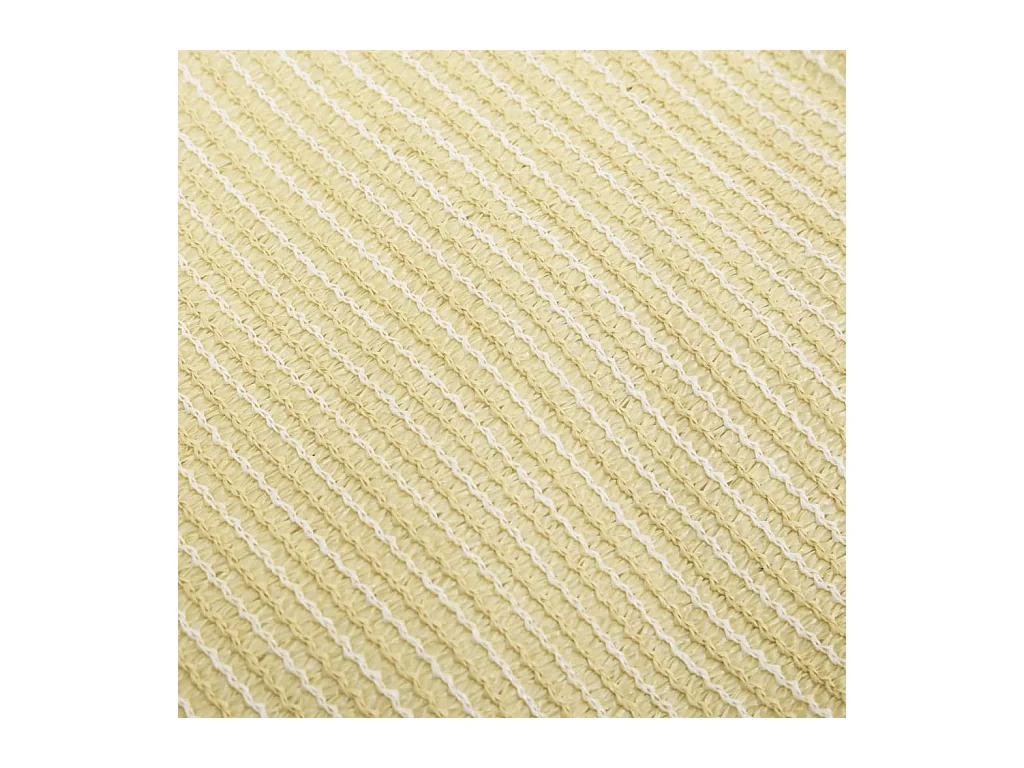 Voile d'ombrage 160 g/m² Beige 2x5 m PEHD FR70392