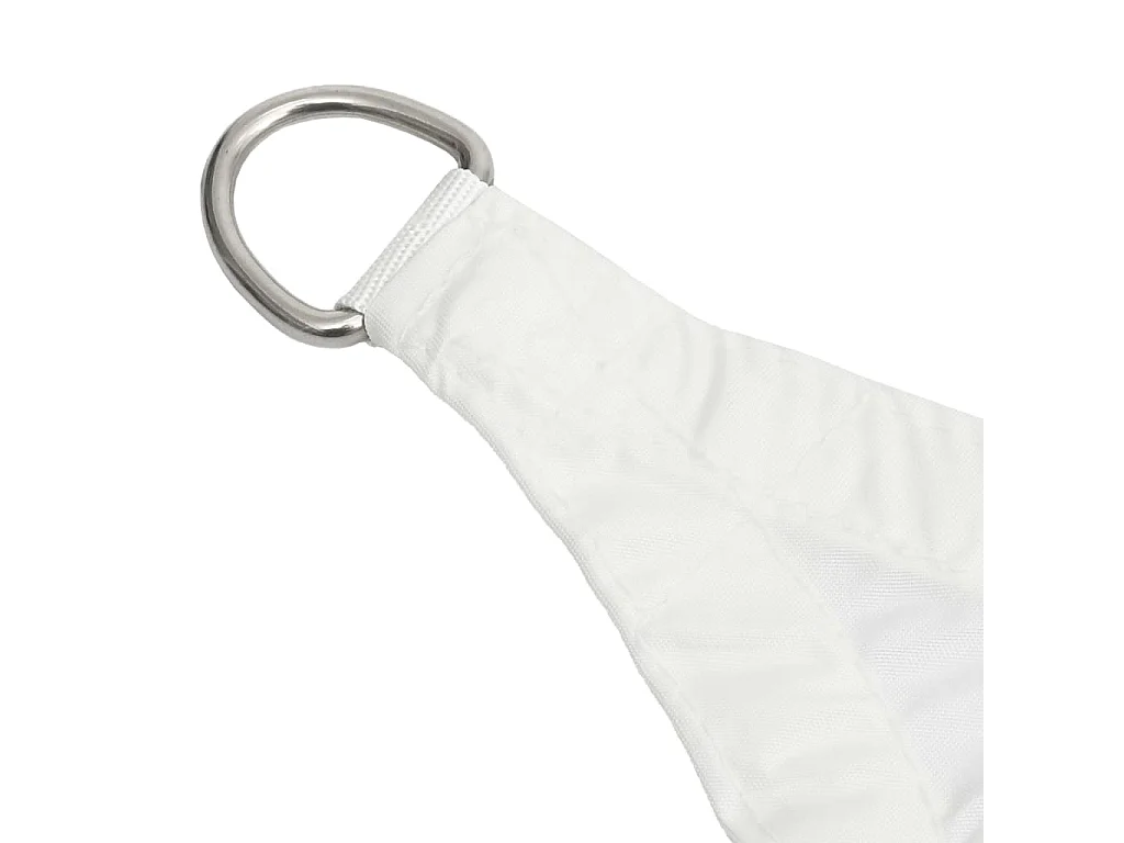 Voile d'ombrage Tissu Oxford trapèze 3/4x3 m Blanc FR70798