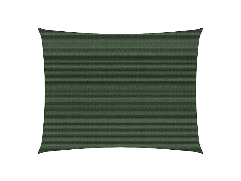 Toldo de vela verde oscuro HDPE 160 g/m² 2x3 m ES248590