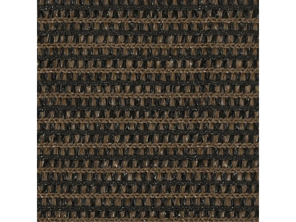 Zonnezeil 160 g/m² 3x3 m HDPE bruin BE413635