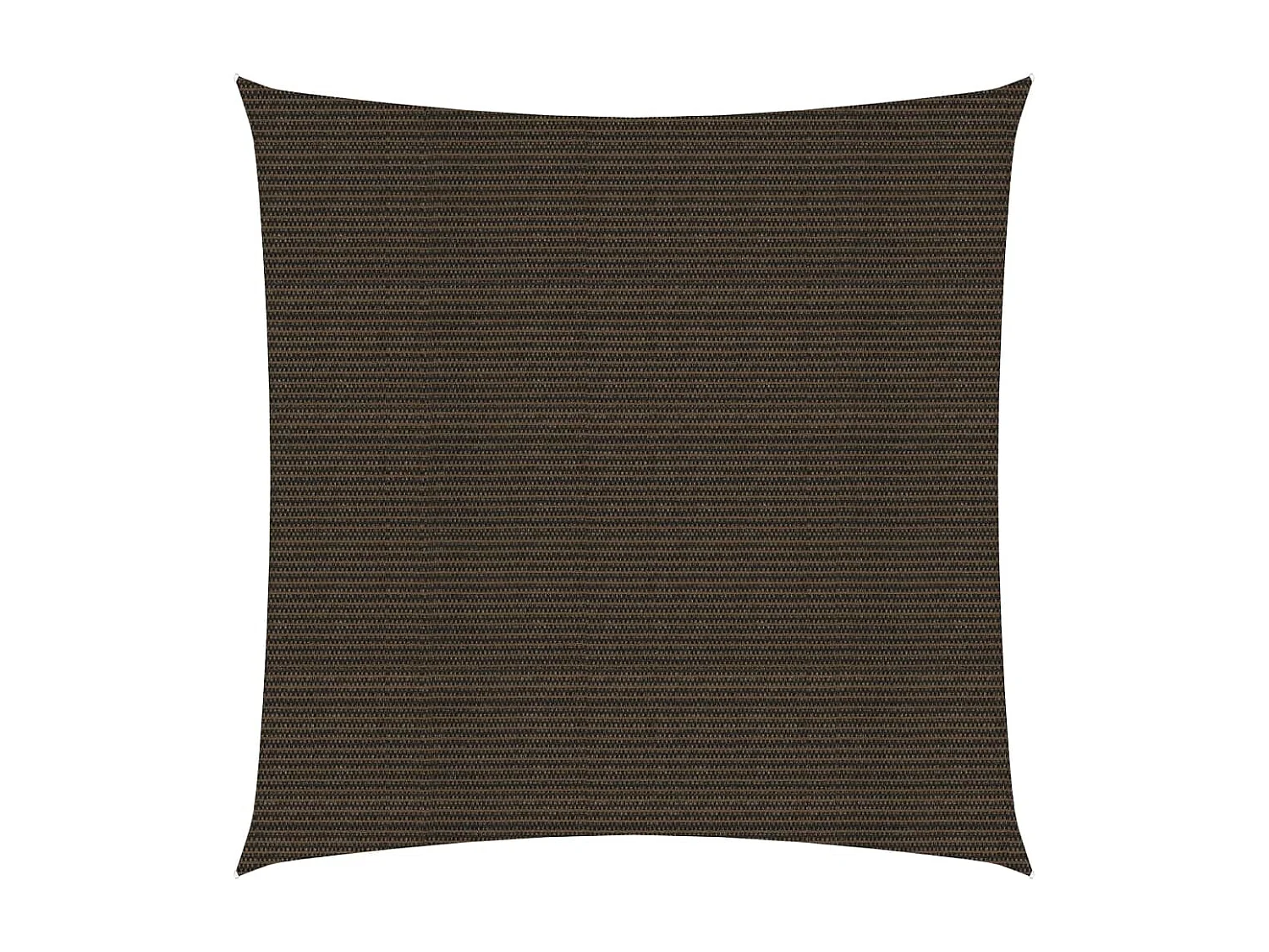 Voile d'ombrage 160 g/m² Marron 3x3 m PEHD FR31873