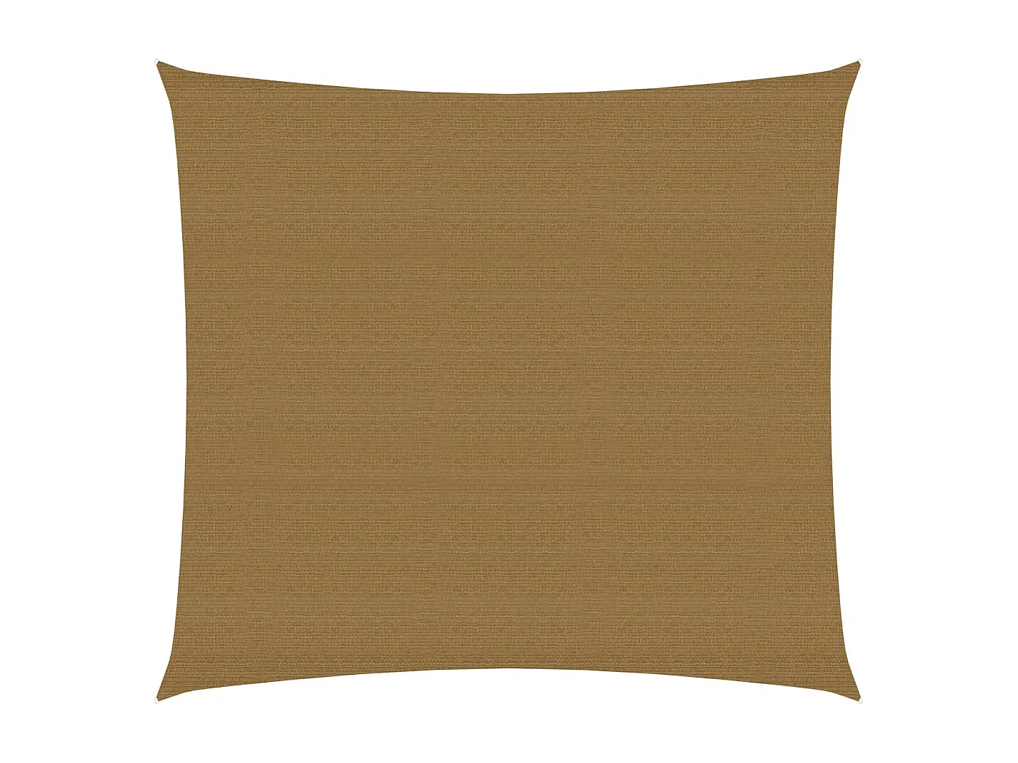 Toldo de vela HDPE gris taupe 160 g/m² 3,6x3,6 m ES504388