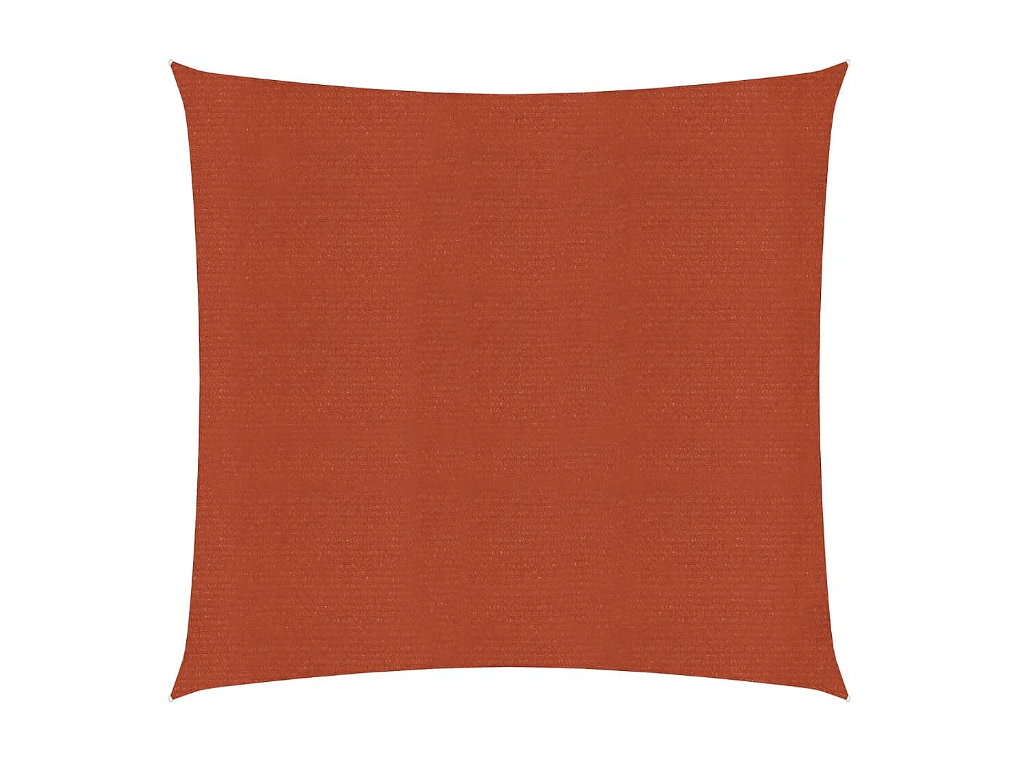 Voile d'ombrage 160 g/m² Terre cuite 2,5x3 m PEHD FR66667