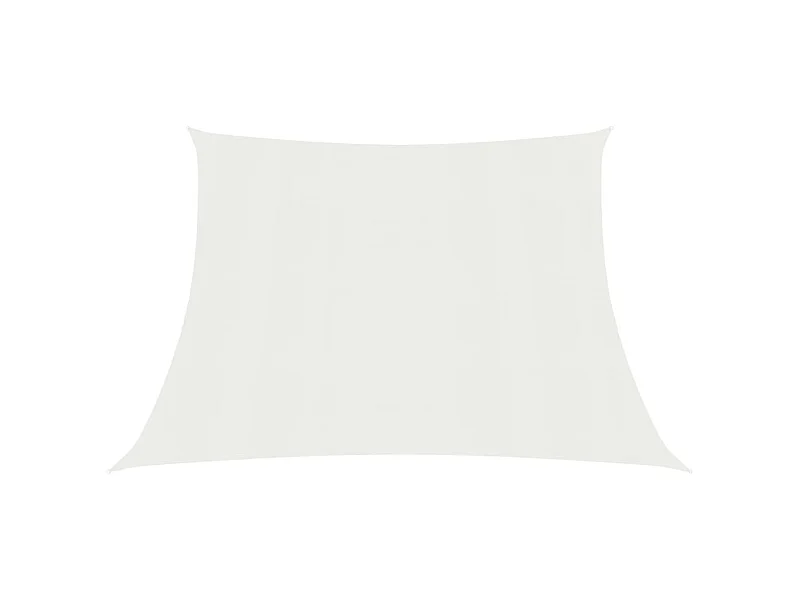 Toldo de vela blanco HDPE 160 g/m² 4/5x3 m ES634512