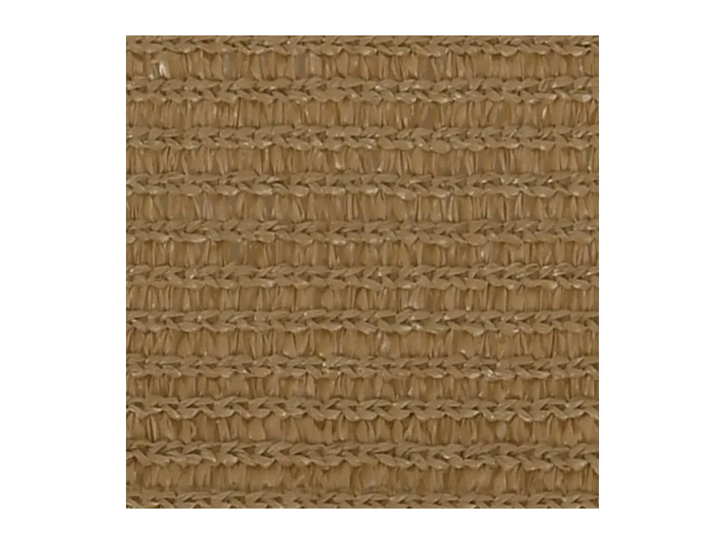 Voile d'ombrage 160 g/m² Taupe 3x4,5 m PEHD FR35608