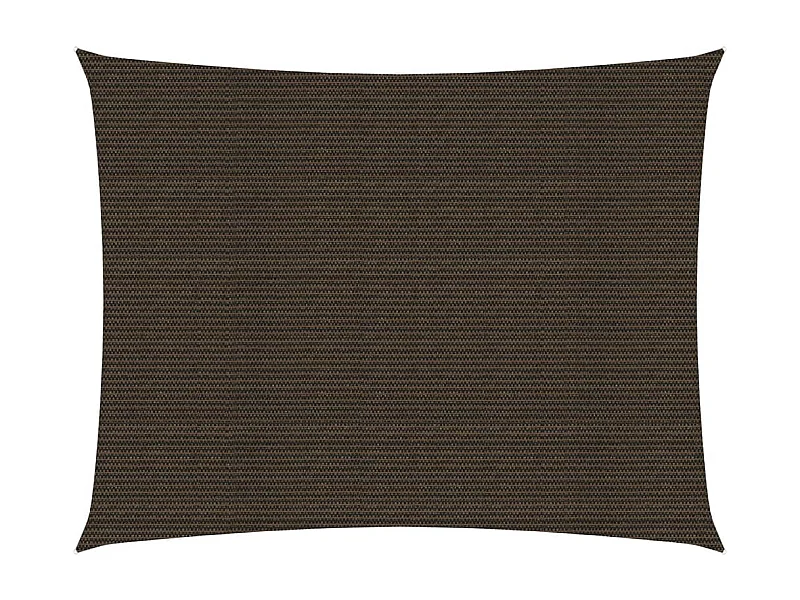 Voile d'ombrage 160 g/m² Marron 2,5x3,5 m PEHD FR92799