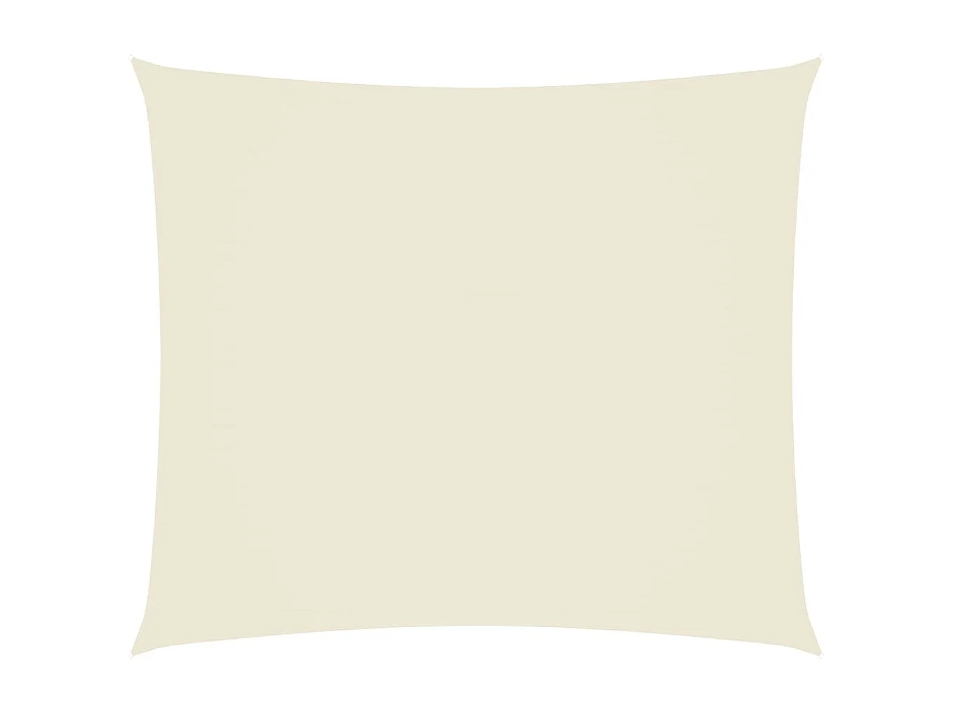 Zonnescherm rechthoekig 2x2,5 m oxford stof crèmekleurig BE441670