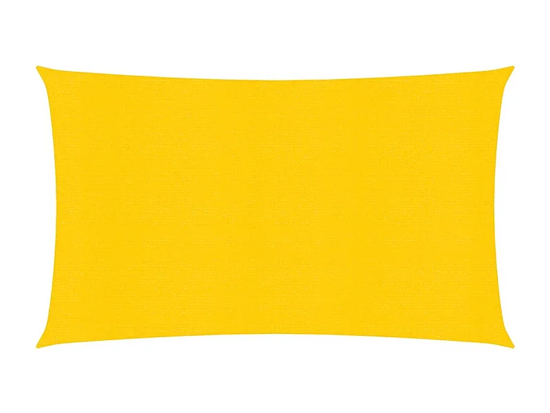 Voile d'ombrage 160 g/m² Jaune 3x6 m PEHD FR43785