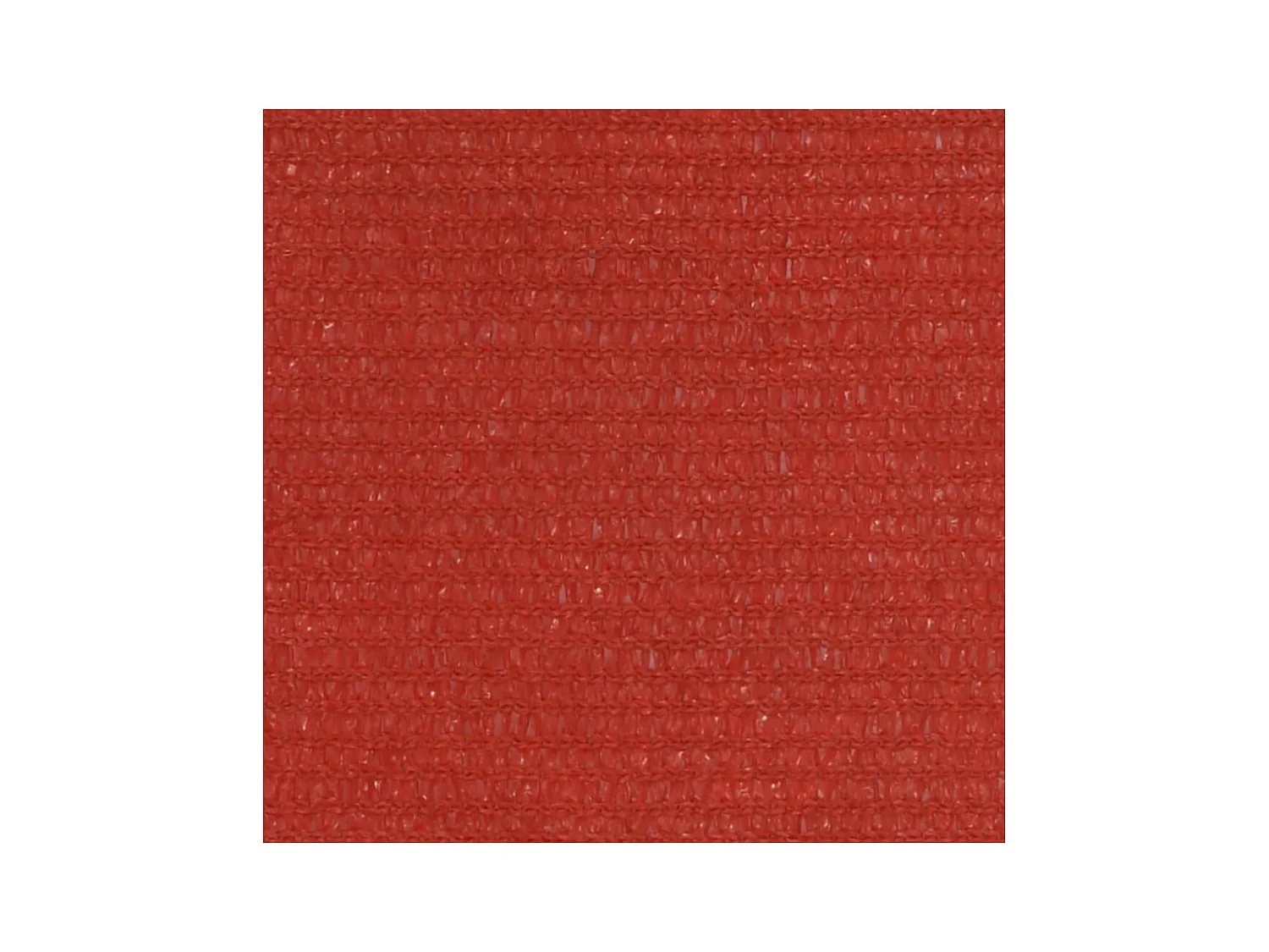 Toldo de vela rojo HDPE 160 g/m² 3x6 m ES711593