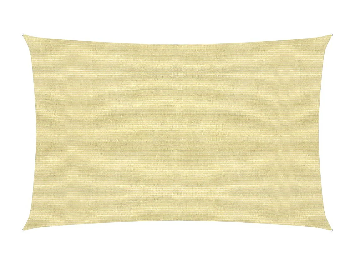 Voile d'ombrage 160 g/m² Beige 2,5x3 m PEHD FR16795