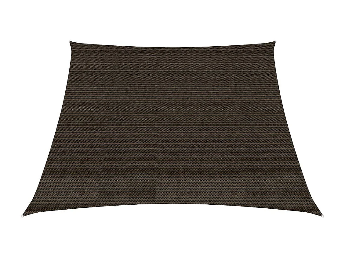 Voile d'ombrage 160 g/m² Marron 3/4x2 m PEHD FR24462