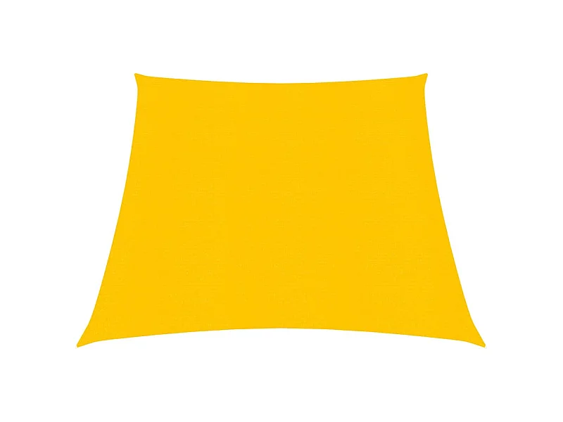 Voile d'ombrage 160 g/m² Jaune 3/4x2 m PEHD FR40221