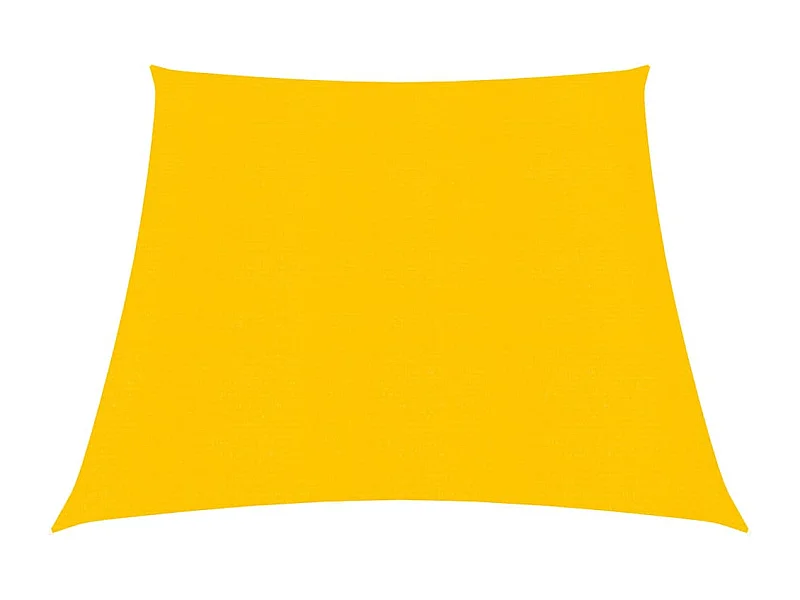 Voile d'ombrage 160 g/m² Jaune 3/4x2 m PEHD FR40221