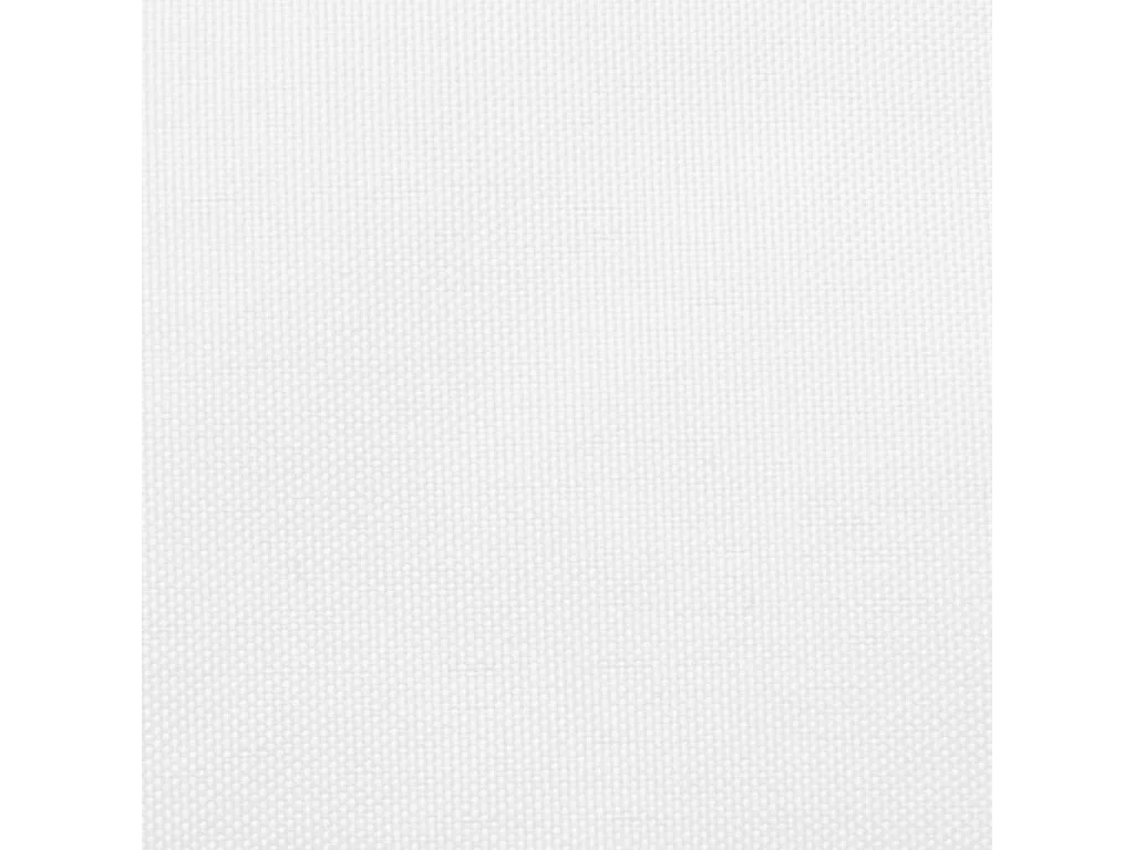 Zonnescherm driehoekig 6x6x6 m oxford stof wit BE305145