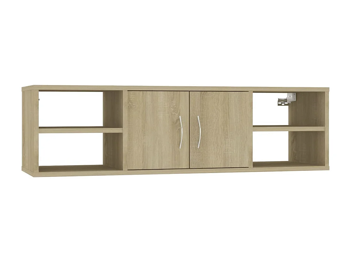 Étagère murale Chêne sonoma 102x30x29 cm Bois d’ingénierie FR33589