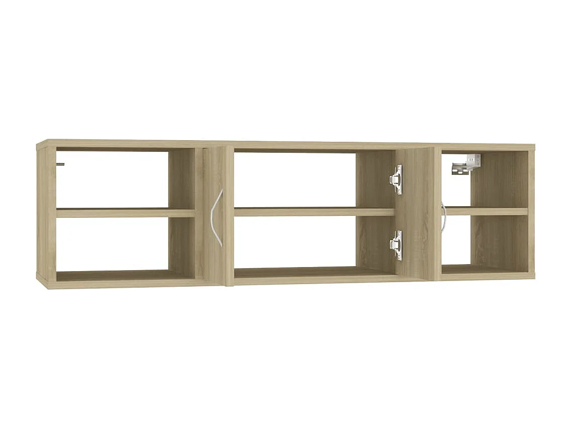 Étagère murale Chêne sonoma 102x30x29 cm Bois d’ingénierie FR33589