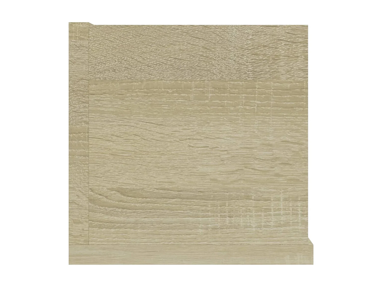 Cd-wandschap 100x18x18 cm bewerkt hout sonoma eikenkleurig BE618689
