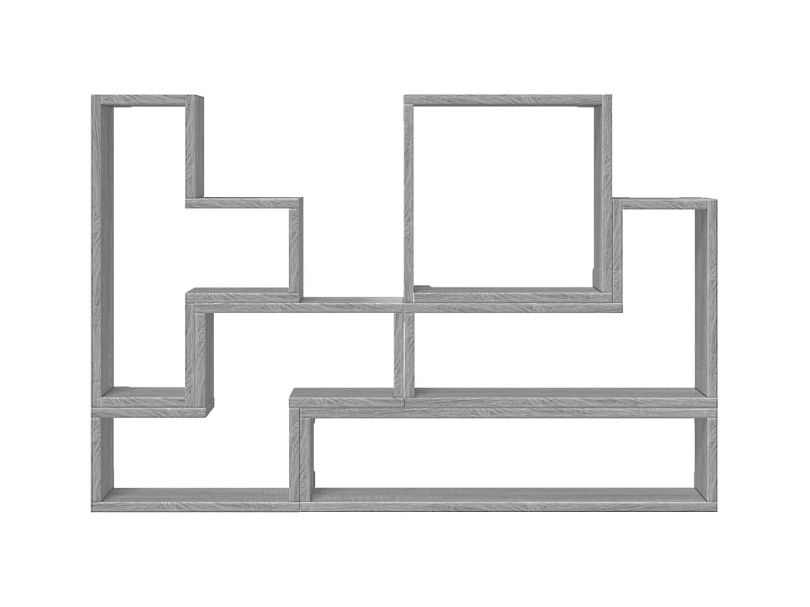 Estante 96x12x64 cm derivados de madeira cinzento sonoma PT766786