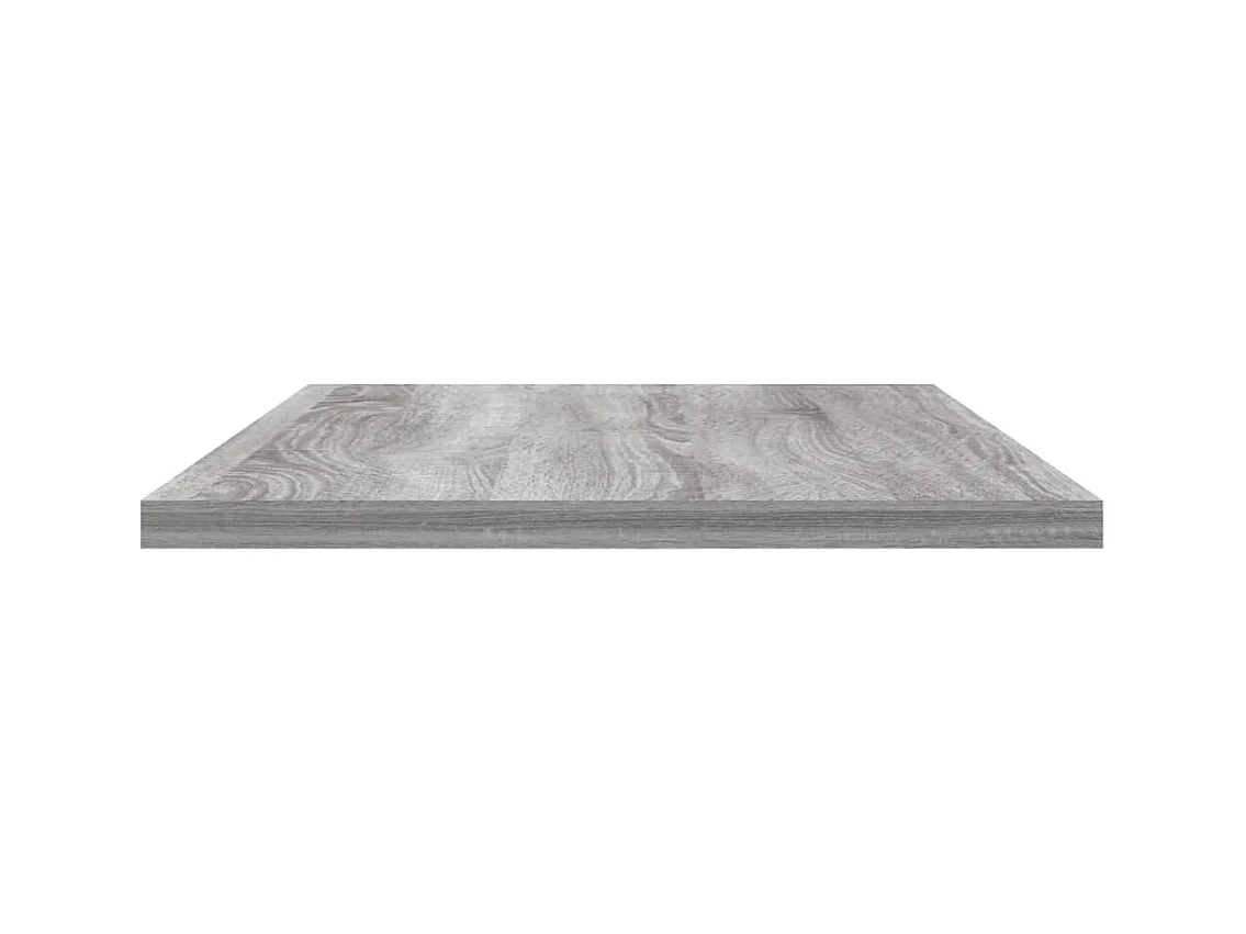 Wandschappen 4 st 60x20x1,5 cm bewerkt hout grijs sonoma eiken BE934521