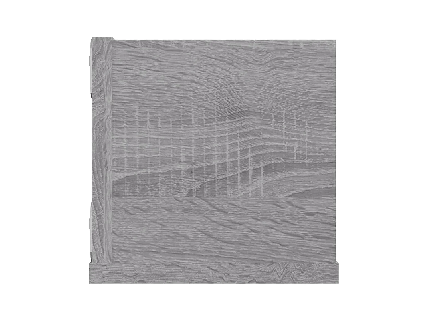 Étagère murale à CD Sonoma gris 100x18x18 cm Bois d'ingénierie FR63275