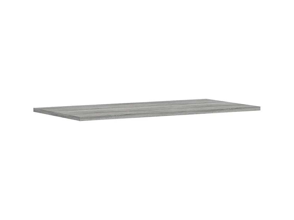 Estantes pared 4 uds madera ingeniería gris Sonoma 80x40x1,5 cm ES588773
