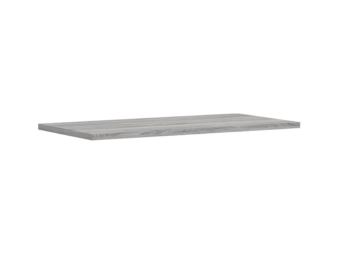 Lot de 4 Étagères murales sonoma gris 60x30x1,5 cm bois ingénierie FR19841