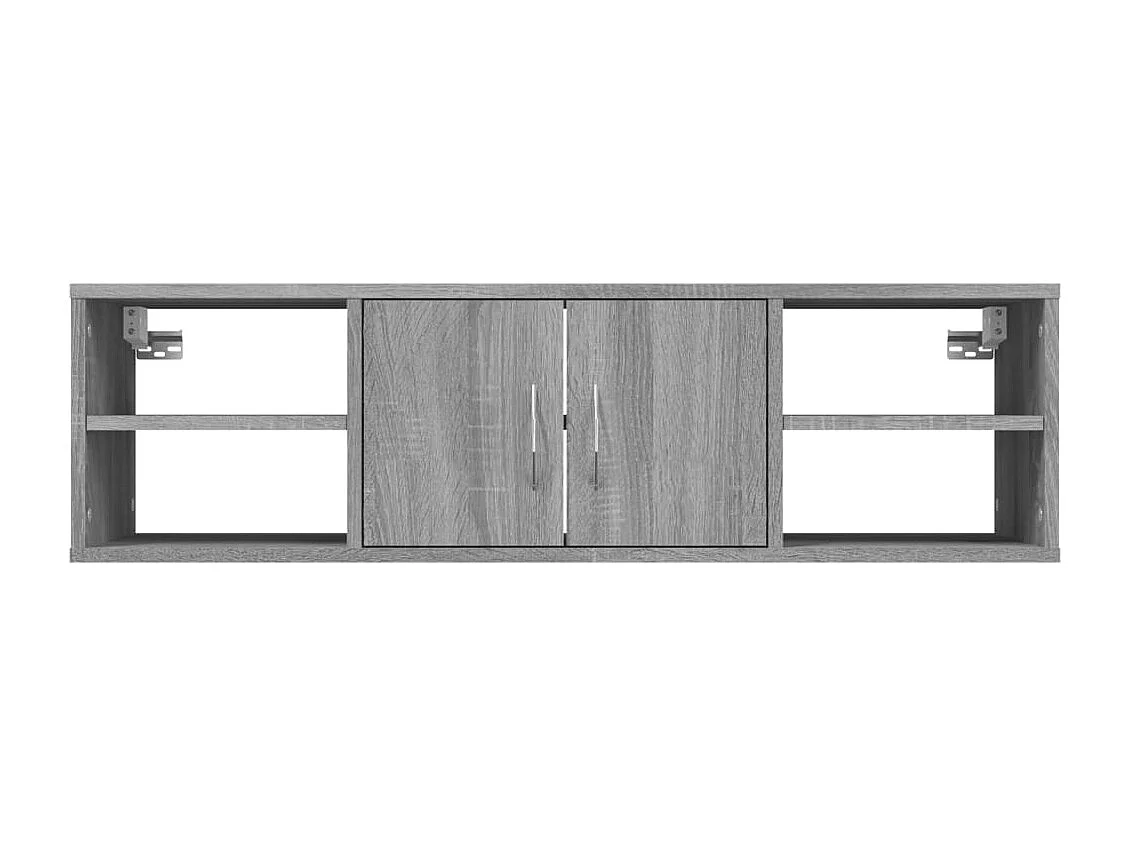 Étagère murale Sonoma gris 102x30x29 cm Bois ingénierie FR12530